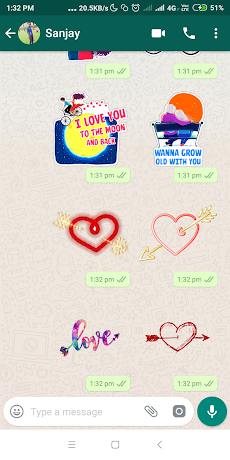 Love Stickers For Whatsapp-2019のおすすめ画像2