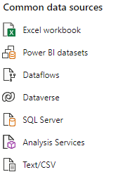 Choosing data for Power BI KPI