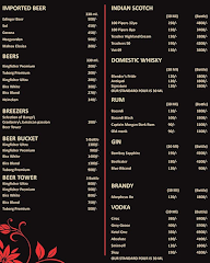 Club Moscow menu 1