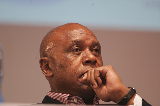 LOOKING UP: Ophir’s Tokyo Sexwale says exploration is the tip of the iceberg in terms of his larger plans. Pic: MUNTU VILAKAZI. 07/06/2007. © Sunday Times. Tokyo Sexwale addressed the public about why he's going to enter the presidentian race in December, as he has been asked by some members of the ANC.This took place at the Wits University