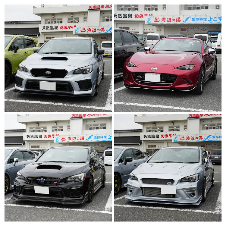 WRX S4の北海道からの刺客・二千昌夫さん・横須賀ランチ・たまたま遭遇・スバルの法則に関するカスタム事例の投稿画像7枚目