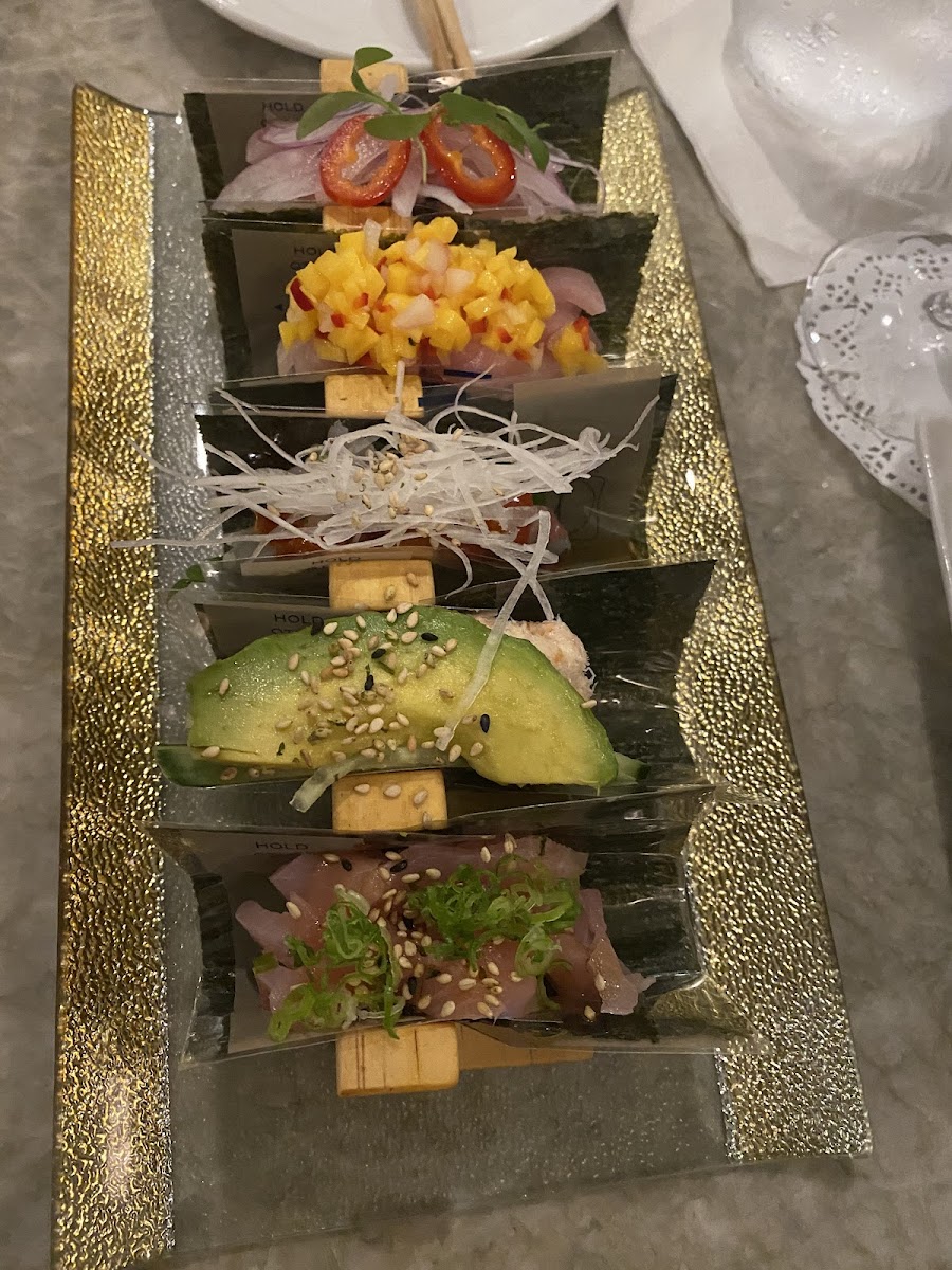 Gluten-Free at moment sushi