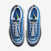 air max 97 atlantic blue heather / metallic silver / black / voltage yellow