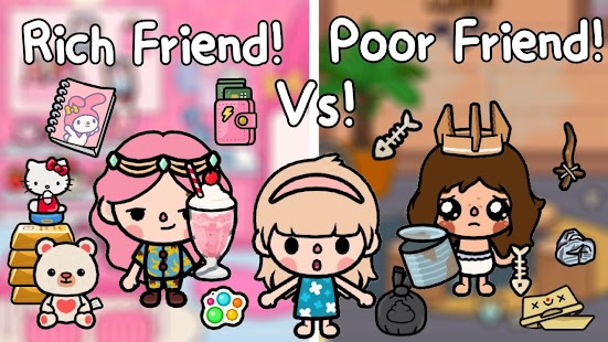 Toca boca vs Gacha life