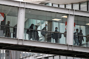 People who have been evacuated from Afghanistan arrive at Roissy Charles-de-Gaulle airport in Paris, France after Taliban insurgents entered Afghanistan's capital Kabul on August 17, 2021. 