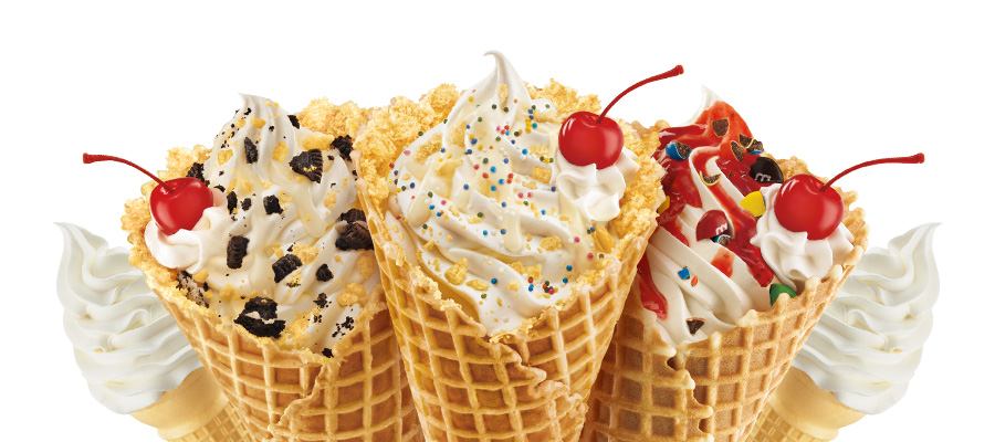 Sonic half price ice cream cones