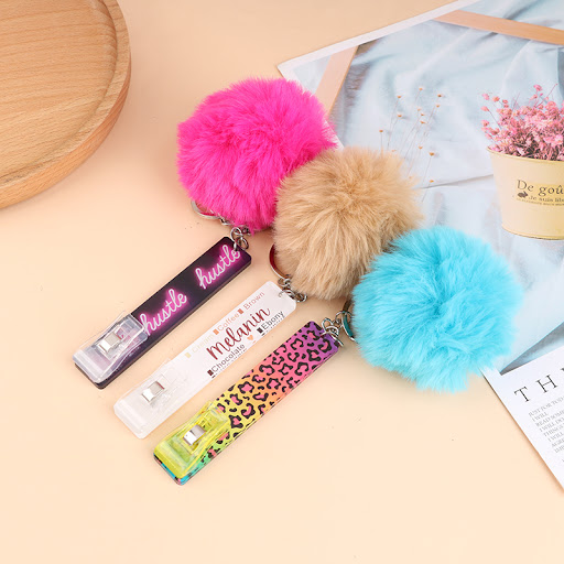 Title 11, Contactless Long Fingernail Card Puller Keychai...