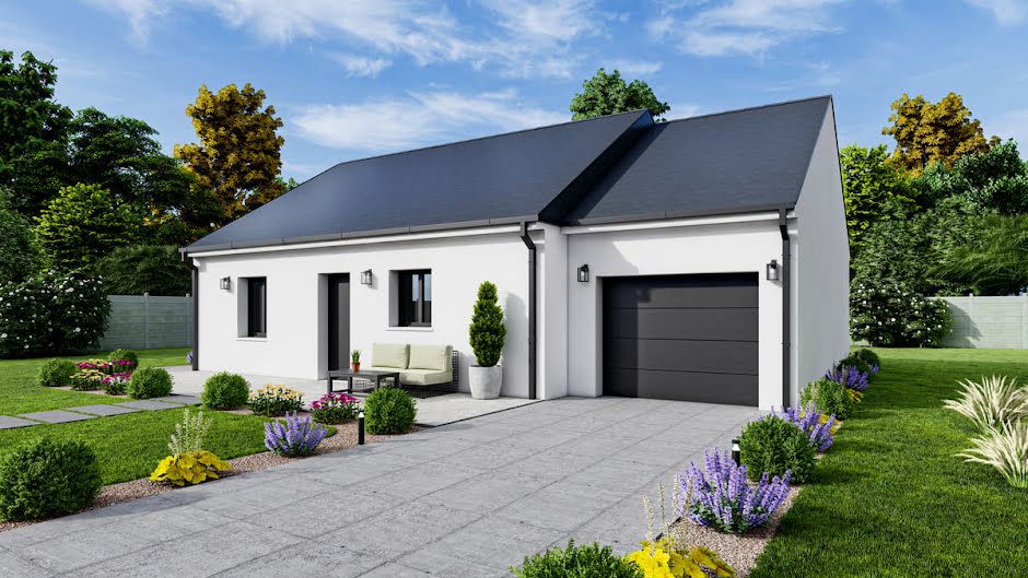 Vente maison neuve 4 pièces 73 m² à Rilly-sur-Vienne (37220), 145 164 €