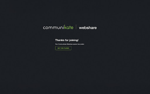 Communikate Screen Sharing (Beta)