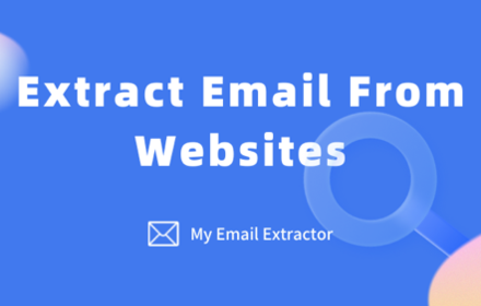 My Email Extractor: Scrape Emails From Websites small promo image