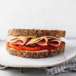 Ham, Cheese & Tomato Sandwich