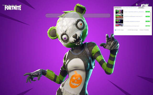 Spooky Team Leader Fortnite HQ Wallpapers