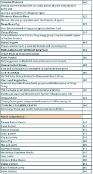 Srinidhi Restuarant menu 4