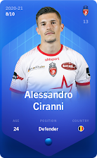 Alessandro Ciranni 2020-21 • Super Rare 8/10