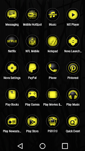 Snap Yellow - Icon Pack screenshot 3