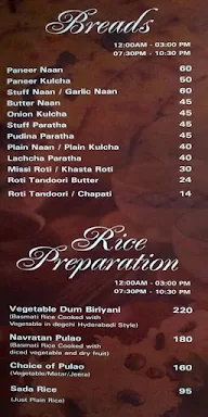 Siddharth Palace Restaurant menu 8