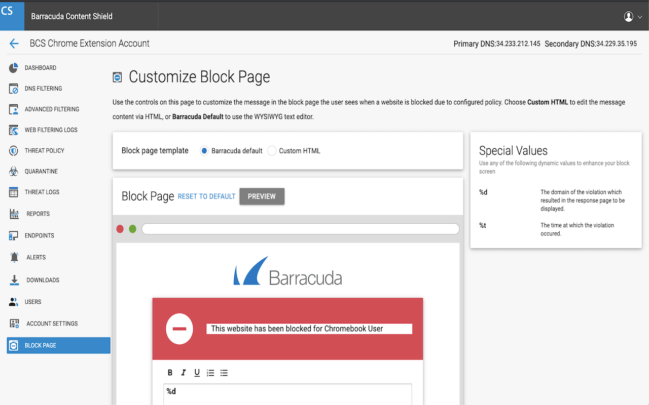 Barracuda Chromebook Security For BCS Preview image 5