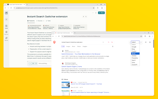 Instant Search Switcher Preview 5