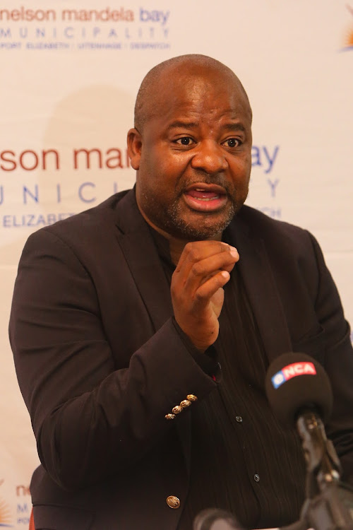 Nelson Mandela Bay acting city manager Mandla George will approach the courts to decide whether Nqaba Bhanga (pictured) is the rightful mayor