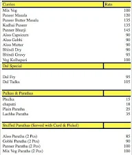 Curries 'N' Phulkas menu 1