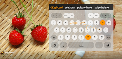 Japanese keyboard plugin Screenshot