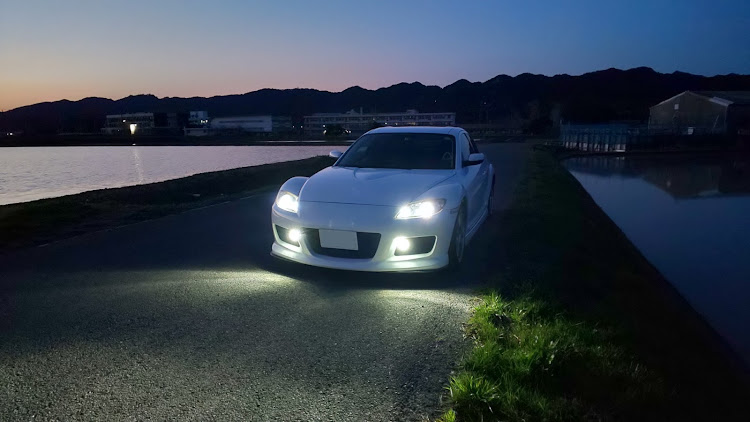 RX-8の春の陽気・夏タイヤへ入替・wedssports・TC105N・ご近所プチドライブに関するカスタム事例の投稿画像6枚目