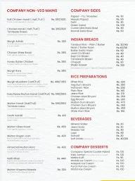 Curry Cut Company menu 1