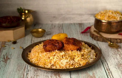 Fish Tikka Biryani ( 2 Pieces)