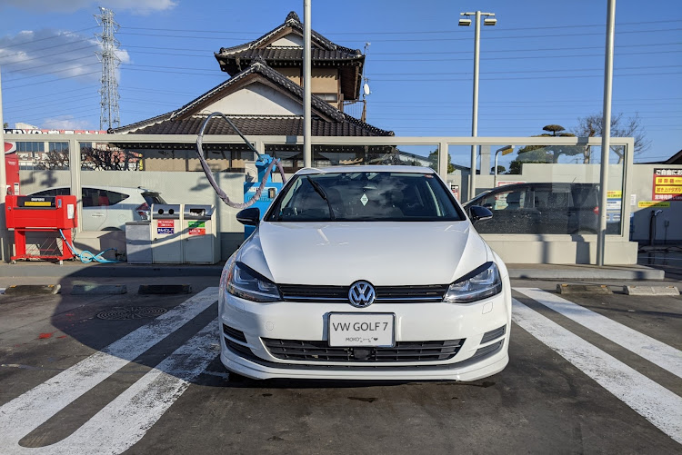 ゴルフ7の毎日それでも当たり前に来る🚘・洗車！・畑とコラボ・ガン挿し・オミクロン株に注意に関するカスタム事例の投稿画像4枚目