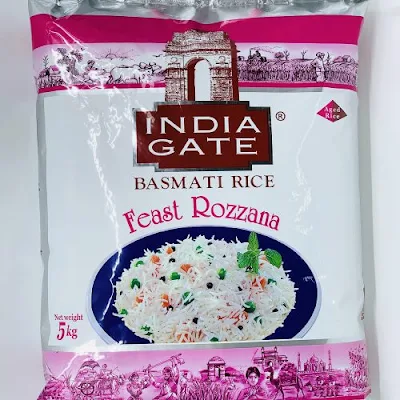 India Gate Basmati Rice Feast Rozzana - 1 kg