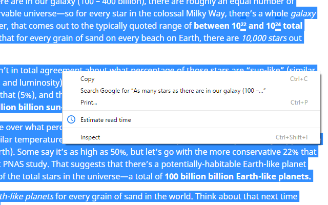 Read Time Estimator Preview image 3