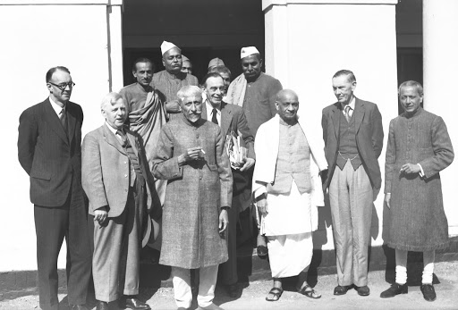 Maulana Abdul Kalam, Sardar Patel with other nationalist leaders