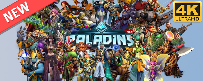 Paladins HD Wallpaper Games Theme marquee promo image