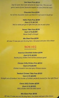 Handi Fine Dine and Family Restaurant menu 1