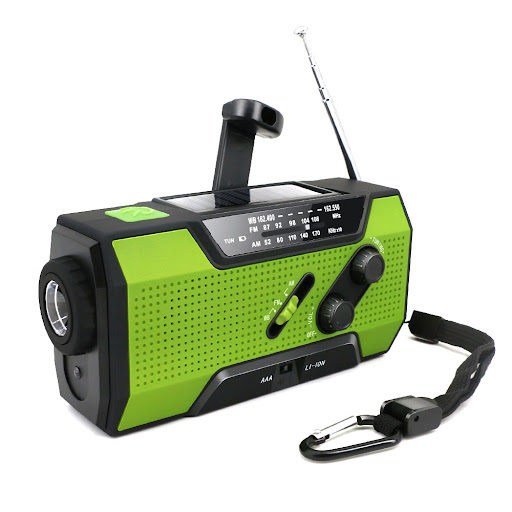 Title 9, Pocket solar radio for outdoor adventures and e...