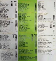 Nine 11 Restaurant & Cafe menu 1