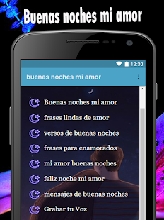 buenas noches mi amor