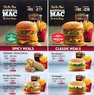 McDonald's menu 1