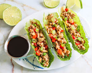 Chinese Chicken Lettuce Wraps