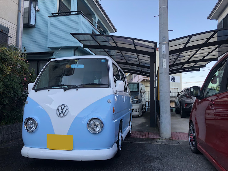 サンバー バンのサンバーバン・洗車に関するカスタム事例の投稿画像1枚目