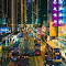 Item logo image for Vibrant Night in Old Hong Kong Streets