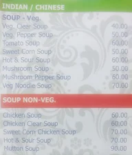 Arun Hotel menu 2