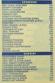 Mirch Masaala menu 1