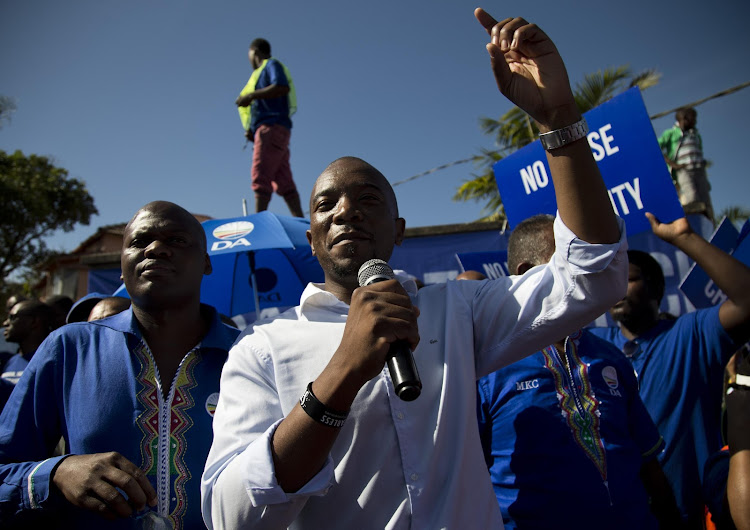 DA leader Mmusi Maimane says the recession was not a result of global economic conditions.