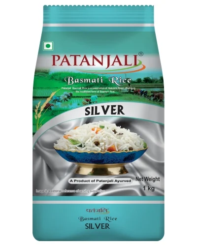 Patanjali Basmati Rice Silver - 1 kg