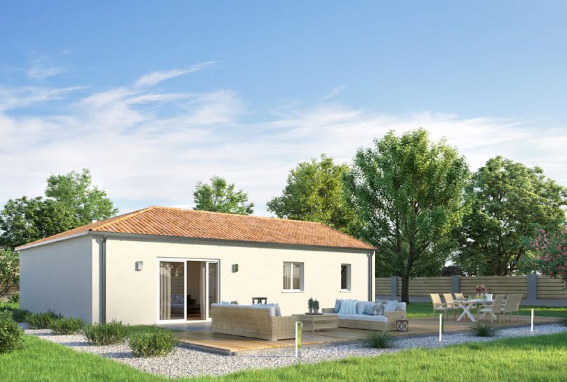  Vente Terrain + Maison - Terrain : 304m² - Maison : 78m² à Montaigu (85600) 