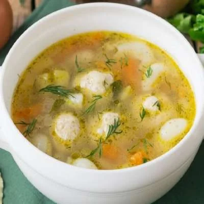 Chicken Meat Ball Soup