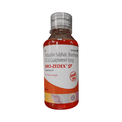 Bro-Zedex Sf Syrup - 100 ml