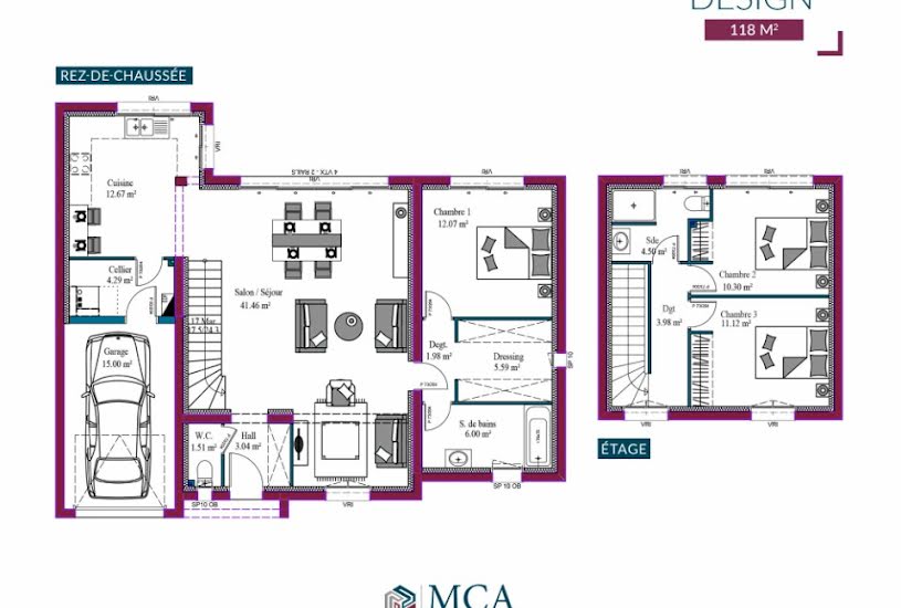  Vente Terrain + Maison - Terrain : 2 814m² - Maison : 118m² à Balansun (64300) 