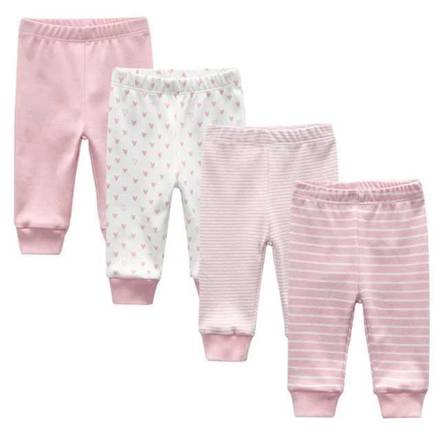 Pantalon en coton pour nouveau-né Printemps Style européen et américain Doux et confortable pour bébé Idéal pour le printemps et la peau sensible